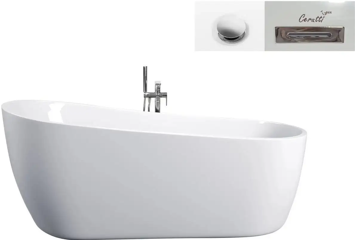Ванна Cerutti Spa Viva CT9127 1700x750x650 - фото товара