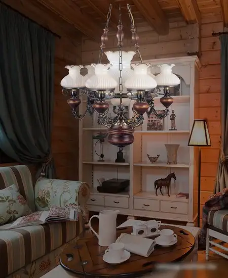 Люстра средней высоты Reccagni Angelo 634 L 634/6+1 – фото товара