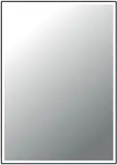 Teymi Зеркало Helmi 50x70 Black Edition T20302