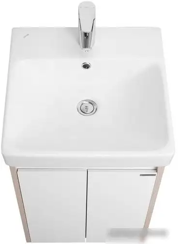 Акватон Тумба под умывальник Сканди Doors 45 1A278701SDB20 (белый/дуб верона) – фото товара