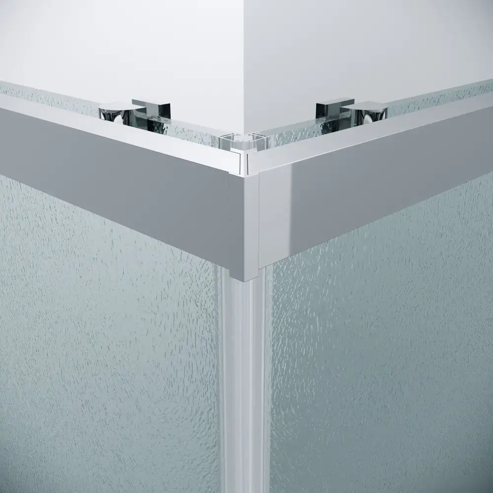 Душевой уголок Grossman Cosmo 90x90x195 300.K33.02.9090.10.02 (хром/шиншилла стекло) - фото товара