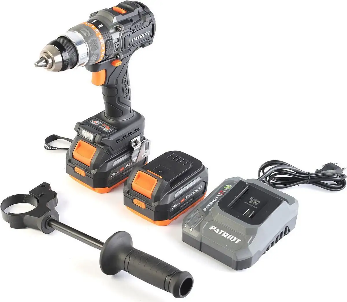 Ударная дрель-шуруповерт Patriot BR 224 UES-H 180301524 (с 2-мя АКБ, кейс) – фото товара