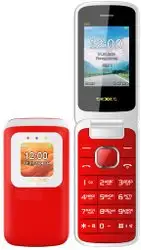 Кнопочный телефон TeXet TM-325 (гранатовый)