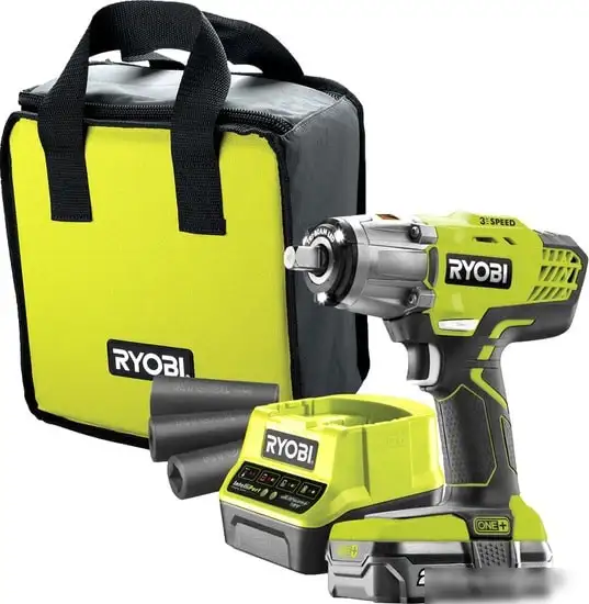 Ударный гайковерт Ryobi R18IW3-120S 5133003574 (с 1-им АКБ) – фото товара