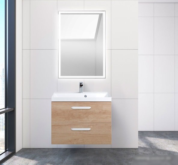 BelBagno Тумба под умывальник Aurora-700-2C-SO-RNN (rovere nebrasca) – фото товара