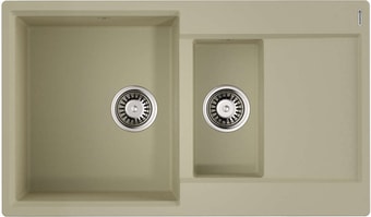 Кухонная мойка Omoikiri Daisen 86-2 BE (ваниль) - изображение в каталоге