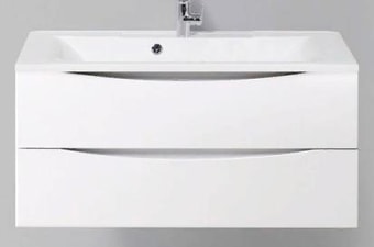 BelBagno Тумба под умывальник Marino-1000-2C-SO-BO-P (bianco opaco) – изображение в каталоге