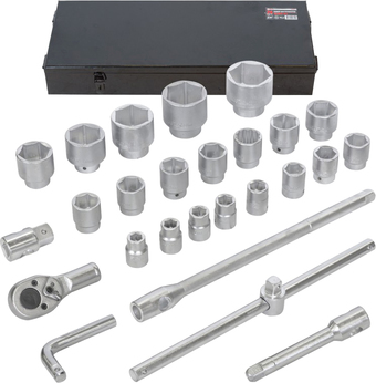 Набор трещотка с головками ForceKraft FK-68263-5 (26 предметов) – изображение в каталоге