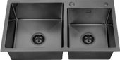 Кухонная мойка РМС MR-7843BL (с корзиной и дозатором) - изображение в каталоге