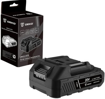 Аккумулятор Deko UNV2.0 STD 063-4492 (20В/2 Ач) – изображение в каталоге