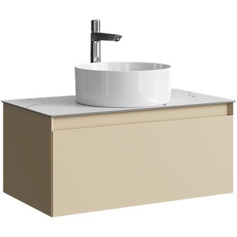 Aqwella Тумба под умывальник Geometria GE01081MD+STG814X476MW – изображение в каталоге