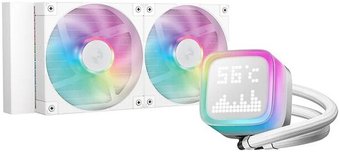 Система жидкостного охлаждения для процессора DeepCool LP240 WH R-LP240-WHMSMC-G-1 – изображение в каталоге
