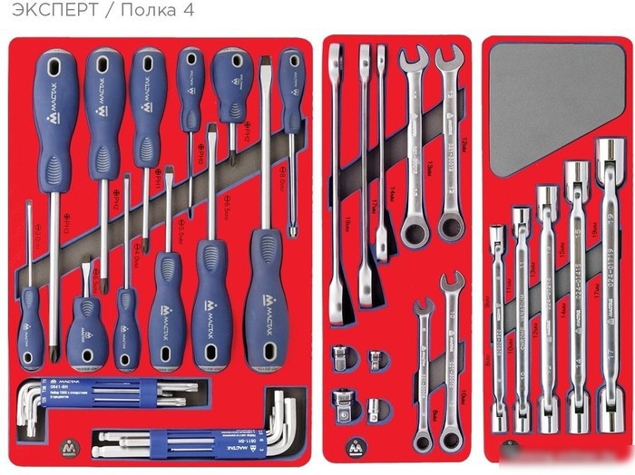 Универсальный набор инструментов Мастак Эксперт 5-00323 (323 предмта) – фото товара