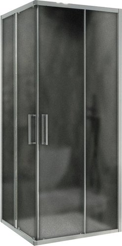 Душевой уголок MaybahGlass MGY-1329-5 (графит матовый стекло/хром матовый) - изображение в каталоге