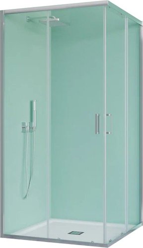 Душевой уголок Benetto BEN_901_SL_C 1950х1000х1000 - изображение в каталоге