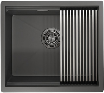 Кухонная мойка Granula GR-5045U (графит матовый) - изображение в каталоге