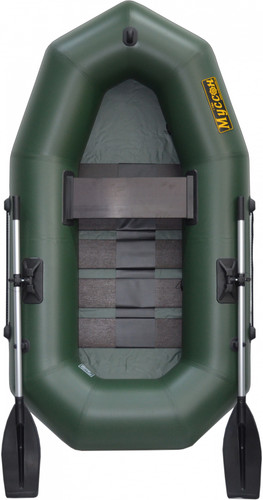 Гребная лодка Муссон R-220 PC (зеленый) – изображение в каталоге
