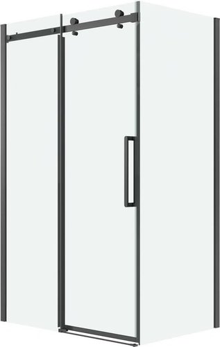 Душевой уголок Grossman Classic 110x100x195 120.K33.04.1110.42.00 (графит сатин/стекло прозрачное) - изображение в каталоге
