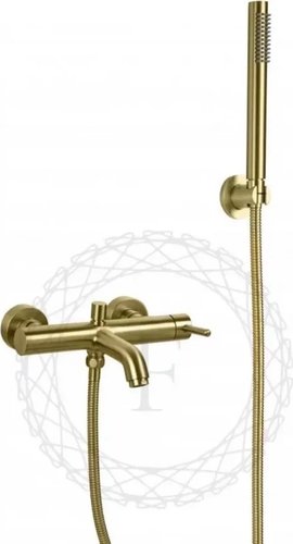 Смеситель Filarete Roun FL2120 (золото матовый) - изображение в каталоге