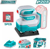 Виброшлифмашина Total TSHSLI20141 (с 1-им АКБ) – изображение в каталоге