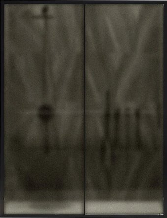 Душевая дверь MaybahGlass 195x120 MGD-1542-6 (бронза матовая стекло/черный) - изображение в каталоге