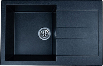 Кухонная мойка Granrus GR-780 (черный) - изображение в каталоге