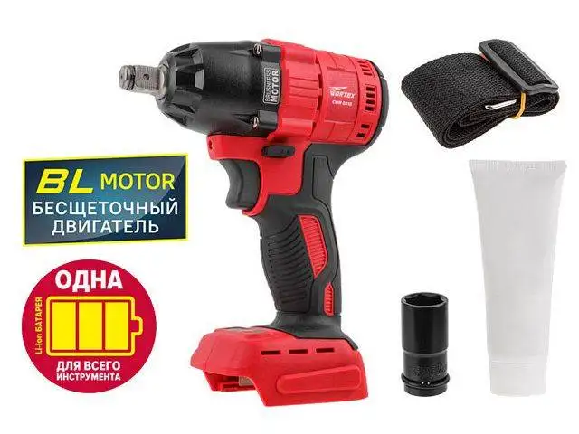 Ударный гайковерт Wortex CWR 0318 CWR031800029 (без АКБ)