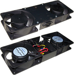 Блок вентиляторов для серверного шкафа Lanmaster TWT-CBW-FANB2 – изображение в каталоге