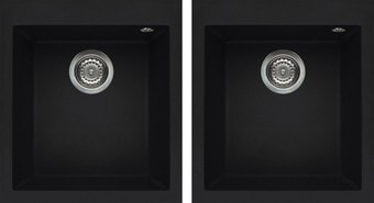 Кухонная мойка Elleci Quadra 200 Black K86 - изображение в каталоге