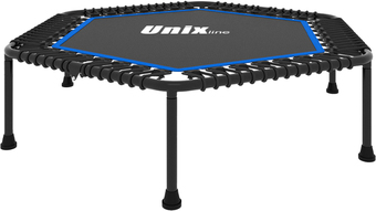 Батут Unix Line 4.3 ft Fitness Lite Blue – изображение в каталоге