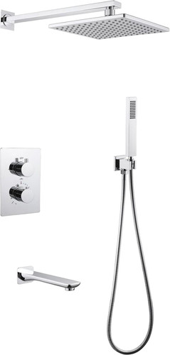 Душевая система Abber Wasser Insel AF8050 (хром) - изображение в каталоге