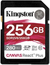 Карта памяти Kingston Canvas React Plus V60 SDXC 256GB