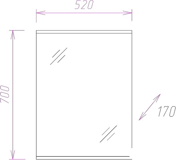 Onika Зеркало Крит 52.00 205211 – фото товара
