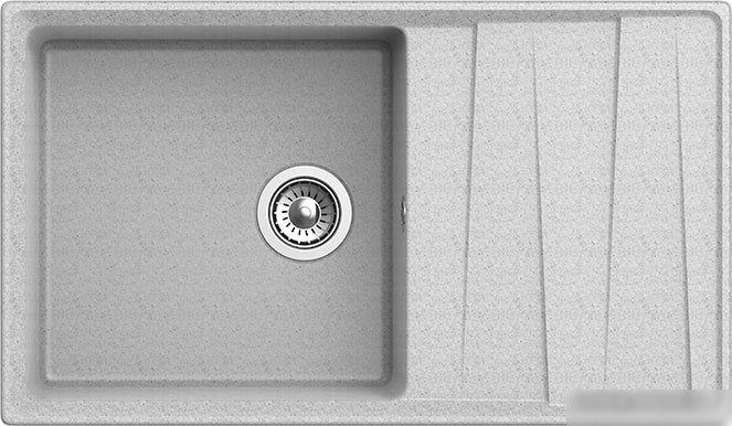Кухонная мойка GranFest GF-LV-860L (серый) - фото товара
