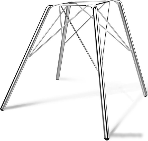 Стул с подлокотниками Sheffilton SHT-ST38/S37 (угольно-серый/хром лак) – фото товара