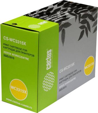 Картридж CACTUS CS-WC3315X – изображение в каталоге