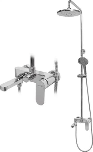 Душевая система Hansberge H5044 (хром) - изображение в каталоге