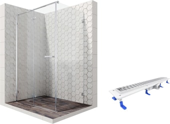 Душевой уголок Ambassador Set 10011104L-ST5 - изображение в каталоге