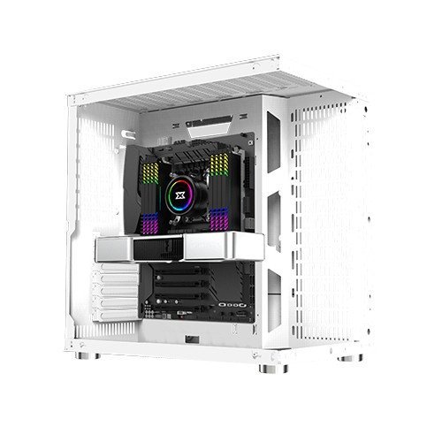 Корпус Xigmatek Aquarius Plus Arctic EN46430 (белый) – фото товара