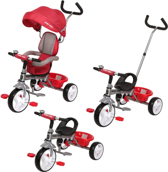 Детский велосипед Moby Kids Blitz 10x8 EVA (красный) – изображение в каталоге