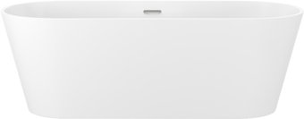 Ванна Wellsee Shell 150x73 28170201R (отдельностоящая ванна белый глянец, экран, ножки, сифон-автомат хром) - изображение в каталоге