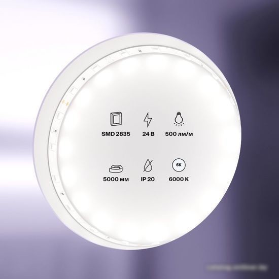 Светодиодная лента Maytoni Led strip 24В 2835 4.8Вт/м 6000К IP20 10138 – фото товара