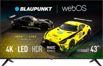 Телевизор Blaupunkt 43UW5500T – изображение в каталоге