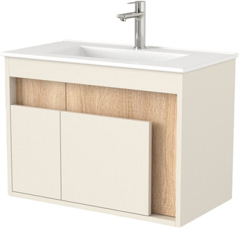 Дабер Тумба под умывальник 016 60 Т16.6.0.18 (бежевый/дуб бардолино) – изображение в каталоге