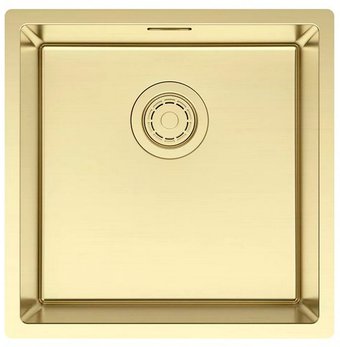 Кухонная мойка Paulmark Lassan 44 UNI LA44-LG (золото/светлое золото) - изображение в каталоге