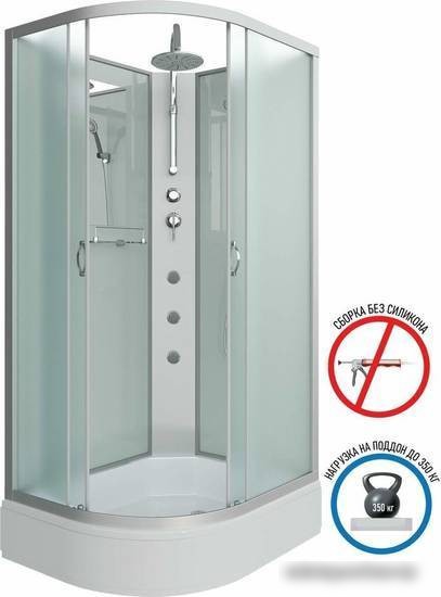 Душевая кабина Niagara NG-33974-14RBKTG 90x70 - фото товара