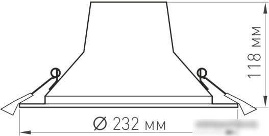 Точечный светильник Arlight LTD-LEGEND-R230-35W Warm3000 027320(1) – фото товара