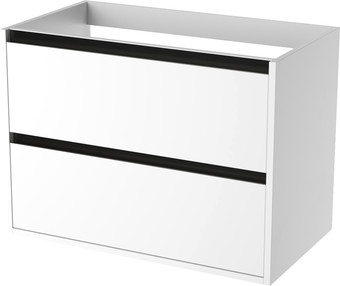 ЗОВ Тумба под умывальник Парма 80 P80LWP0MWMC1B (белый матовый) – изображение в каталоге