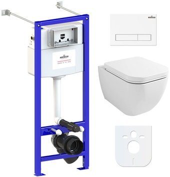 Унитаз Lavinia Boho Relfix One Rimless 6 в 1 77050157 - изображение в каталоге