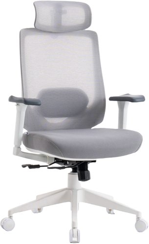 Офисное кресло Evolution HybridFlex White (серый) – изображение в каталоге